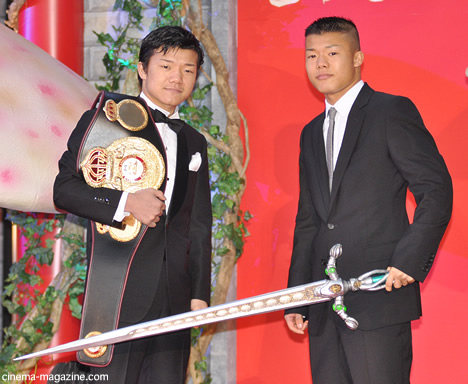 亀田大毅（WBA世界フライ級チャンピオン）、亀田和毅（WBC中米ボクシング連盟バンタム級王者）