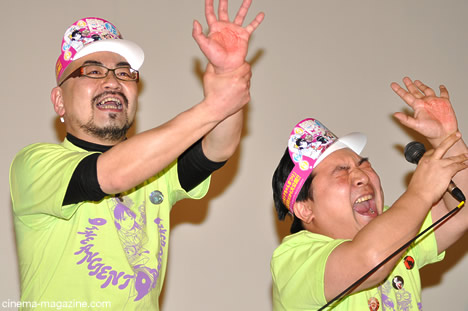西村監督と井口監督。この幸せそうな表情！